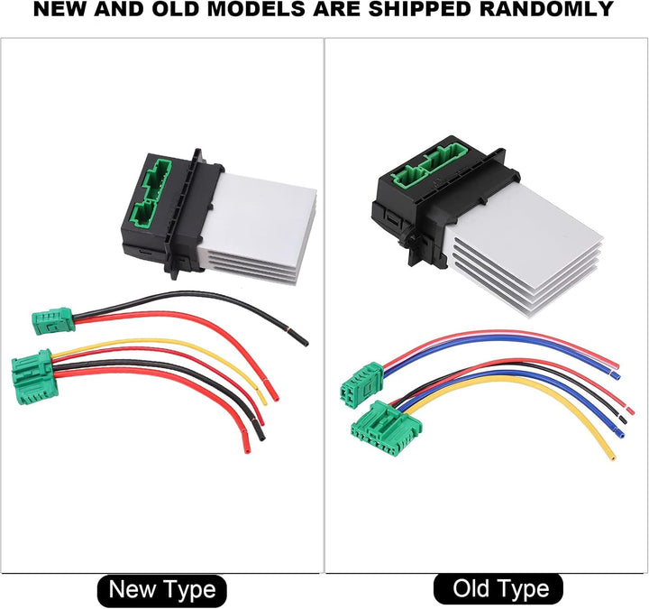 Gebläsewiderstand, Motorgebläse-Widerstand-Heizung mit Kabelstecker-Kabelbaum passend für Citroen C5