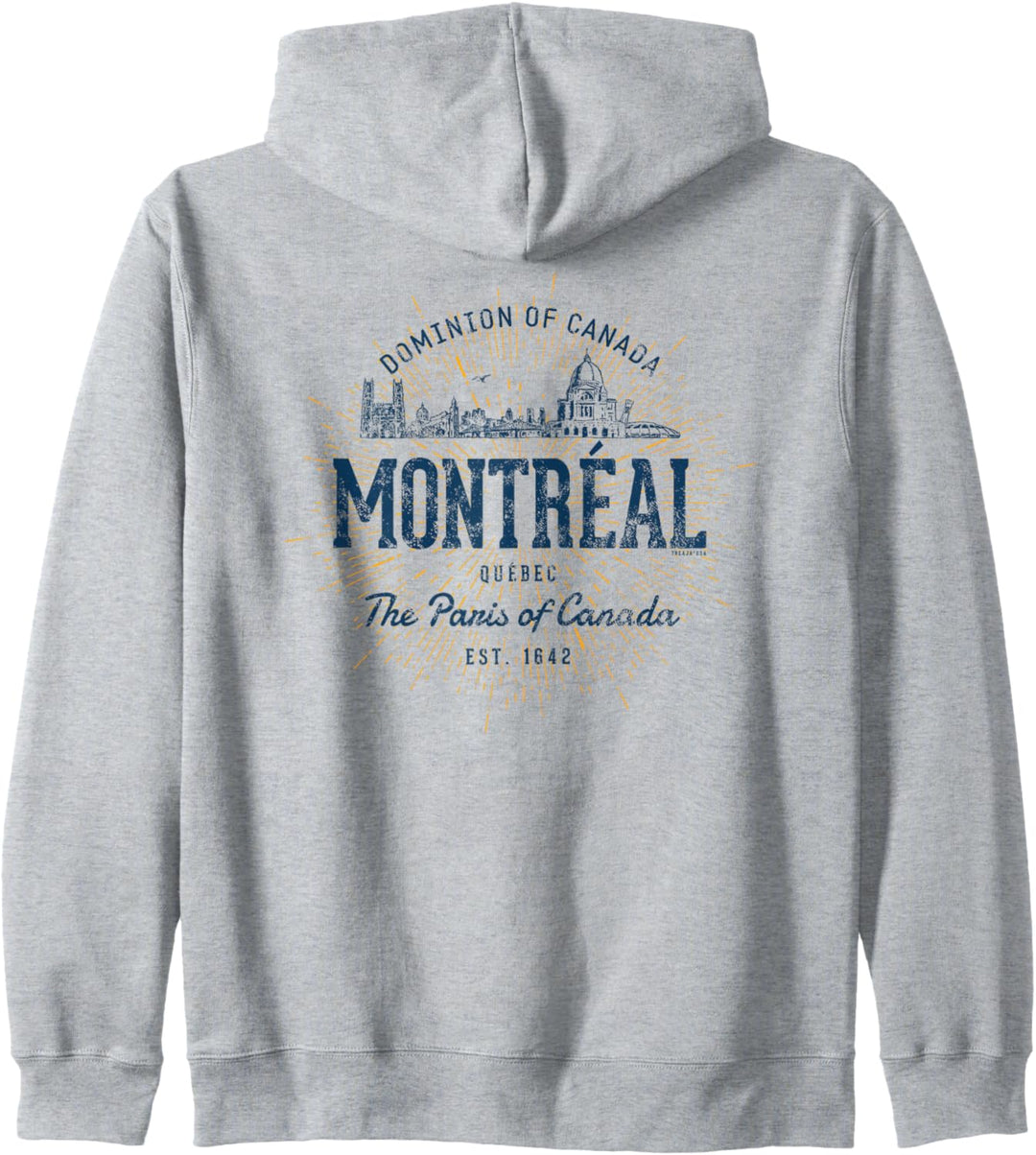 Kanada Retro Stil Vintage Montreal Kapuzenjacke
