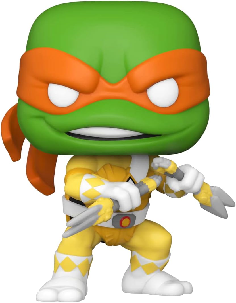 Funko Pop! Retro Toys Mikey as Yellow Ranger Teenage Mutant Ninja Turtles Vinyl Figur (Fall 2022 Sha