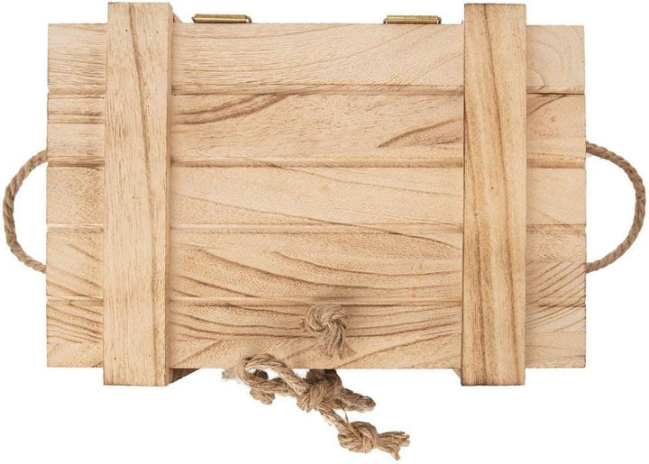 orion group Holzkiste Holztruhe/Geschenkkiste Holzbehälter Behälter Aufbewahrungsbox mit Deckel zur
