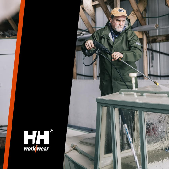 Helly Hansen Workwear Herren Mandal Wasserdichte Jacke S Dunkelorange, S Dunkelorange