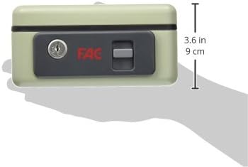 FAC 25001 - Geldkassette mit Taster, Nummer 1, Farbe weiss, Weiß