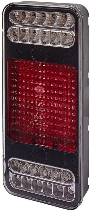 HELLA - Heckleuchte - Coluna - LED - 12V - Anbau/geschraubt - Lichtscheibenfarbe: glasklar - LED-Lic