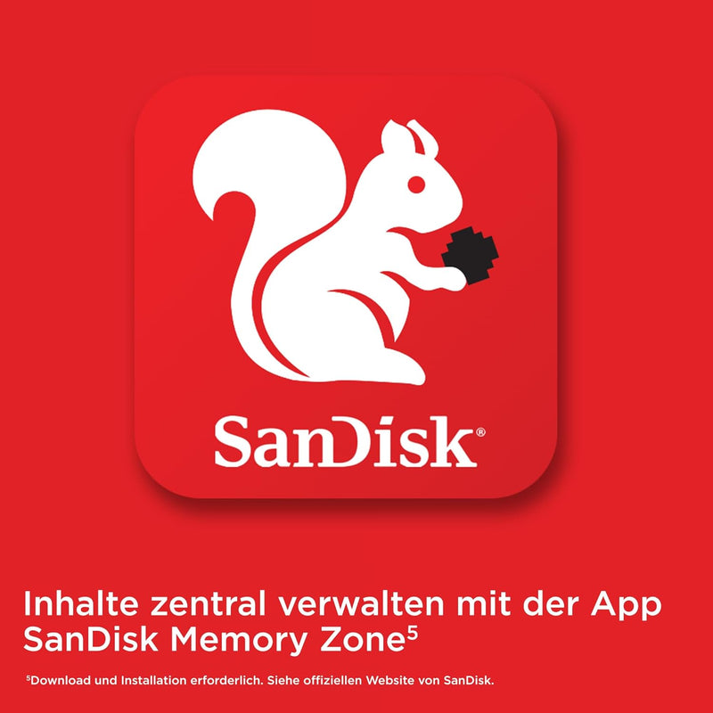 SanDisk Ultra Android microSDXC UHS-I Speicherkarte 256 GB + Adapter (Für Smartphones und Tablets, A