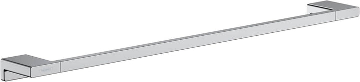 hansgrohe Handtuchstange AddStoris, Badetuchhalter 64.8cm, Handtuchhalter, Chrom 648mm Einzelhalter
