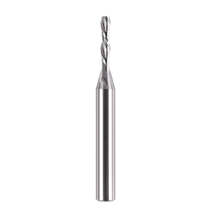 SpeTool Spiralnutfräser 8mm Schaft Downcut 4mm Schnittdurchmesser 20mm Schnittlänge Router Bit 2 Flö