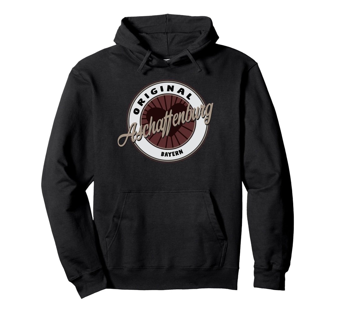 Aschaffenburg Urlaub Reisen Souvenir Stadt Design Pullover Hoodie