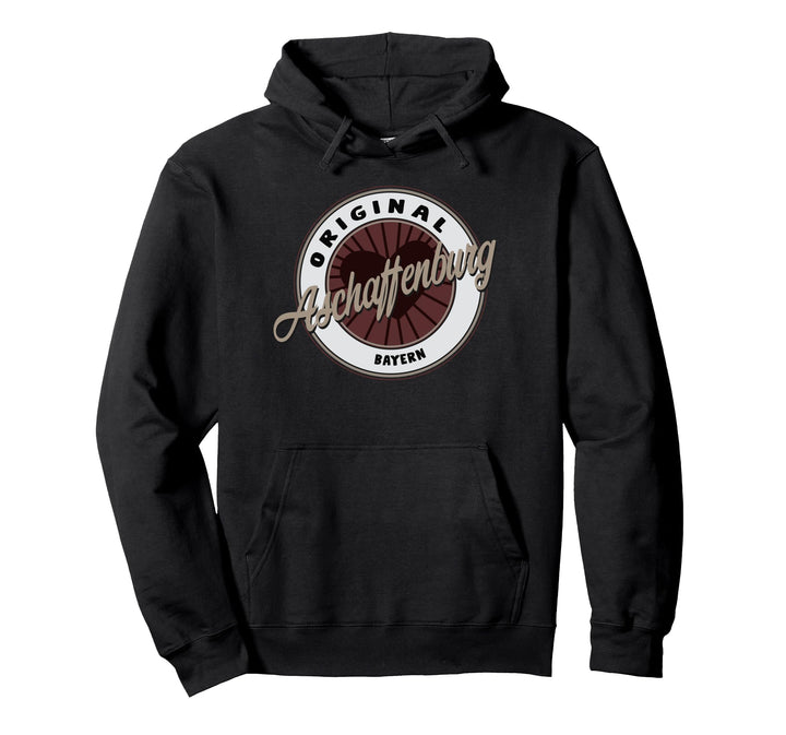 Aschaffenburg Urlaub Reisen Souvenir Stadt Design Pullover Hoodie