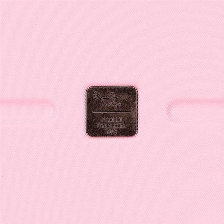 Pepe Jeans Highlight Kulturbeutel, anpassbar, mit Umhängetasche, Rosa, 29 x 21 x 15 cm, Harter ABS-K