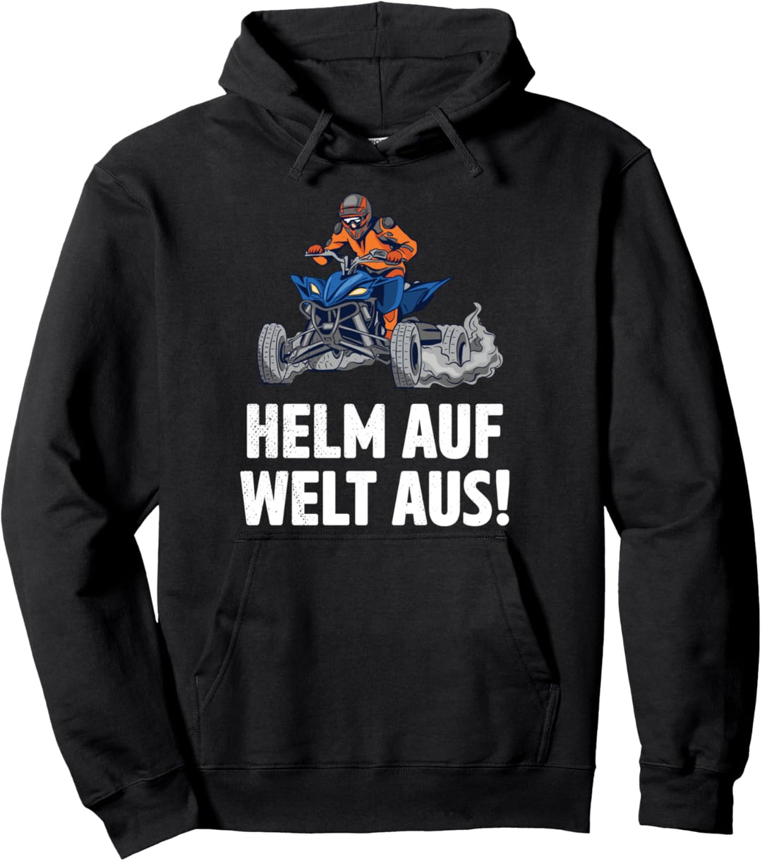 Quad Quadfahrer ATV Offroad Bekleidung Damen Herren Kinder Pullover Hoodie