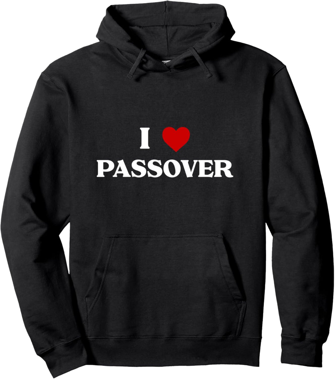 Ich liebe Pessach Matzah Pessach jüdischen Feiertag Geschenk Pullover Hoodie