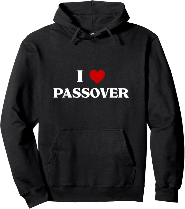 Ich liebe Pessach Matzah Pessach jüdischen Feiertag Geschenk Pullover Hoodie