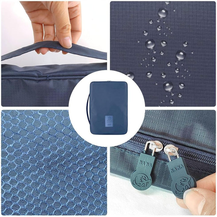 EQLEF® Wrinkle-proof Hemd und Krawatte Aufbewahrungstasche Tragbarer Organizer Hemd mit Handgriff fü