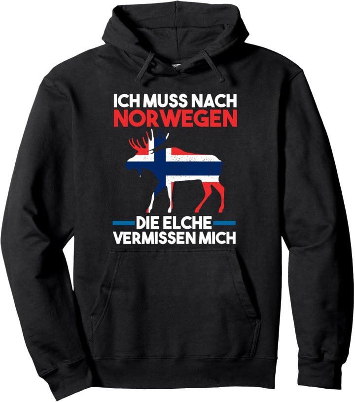 Norwegen Skandinavien Geschenk Pullover Hoodie