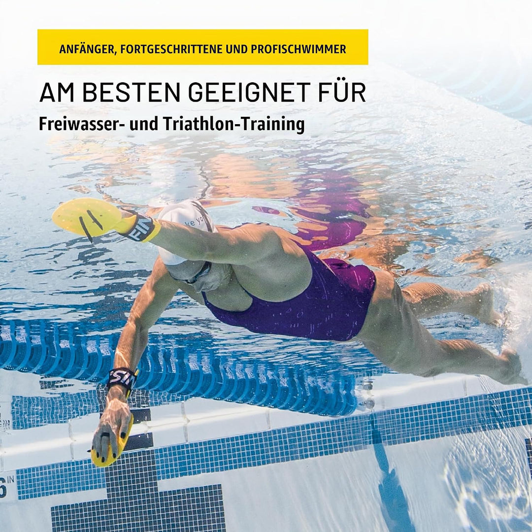 Finis Bolster Paddles - Schwimmflügel zum Runden-Training - Schwimmbad- und Schwimmzubehör - Schwimm