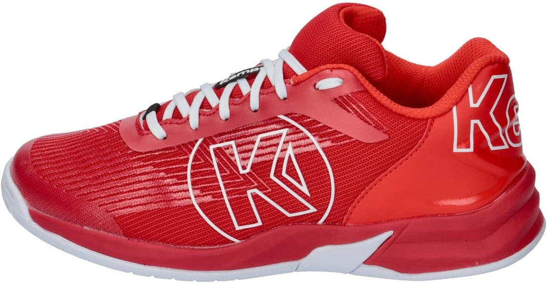 Kempa Unisex Attack Three 2.0Handballschuhe, Sportschuhe, Turnschuhe 42.5 EU Rot, 42.5 EU Rot