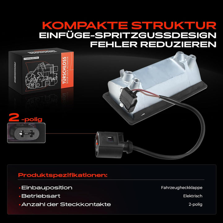 Frankberg Heckklappenschloss Kompatibel mit B.o.r.a 1J2 1998-2013 B.o.r.a Variant 1J6 1999-2005 Golf