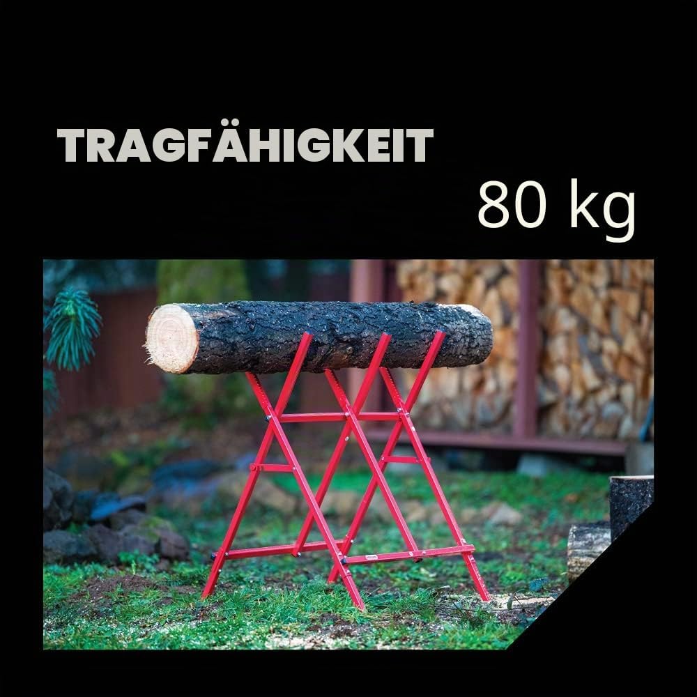 Oregon Sägebock, Klappbar und Verstellbar, 27 cm Stamm-Kapazität (584145) Ständer Single, Ständer Si