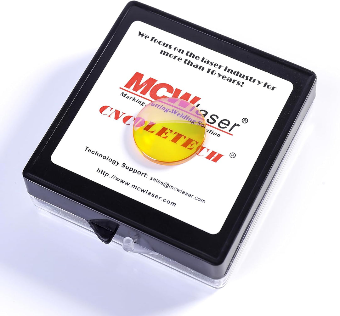 MCWlaser CVD II-VI ZnSe Laser Fokuslinsen Durchmesser: 19 mm FL: 2" oder 50,8 mm Laser Linse Lens fü
