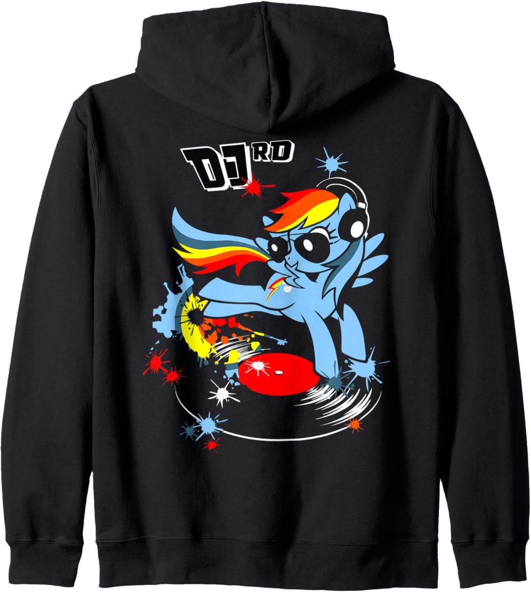 Mein kleines Pony Rainbow Dash DJ RD Kapuzenjacke