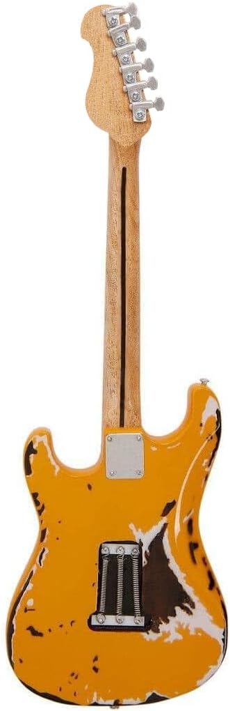 Axman Yngwie Malmsteen: Gitarre – Miniatur-Gitarren-Nachbildung – Musik-Geschenke – Handgefertigter