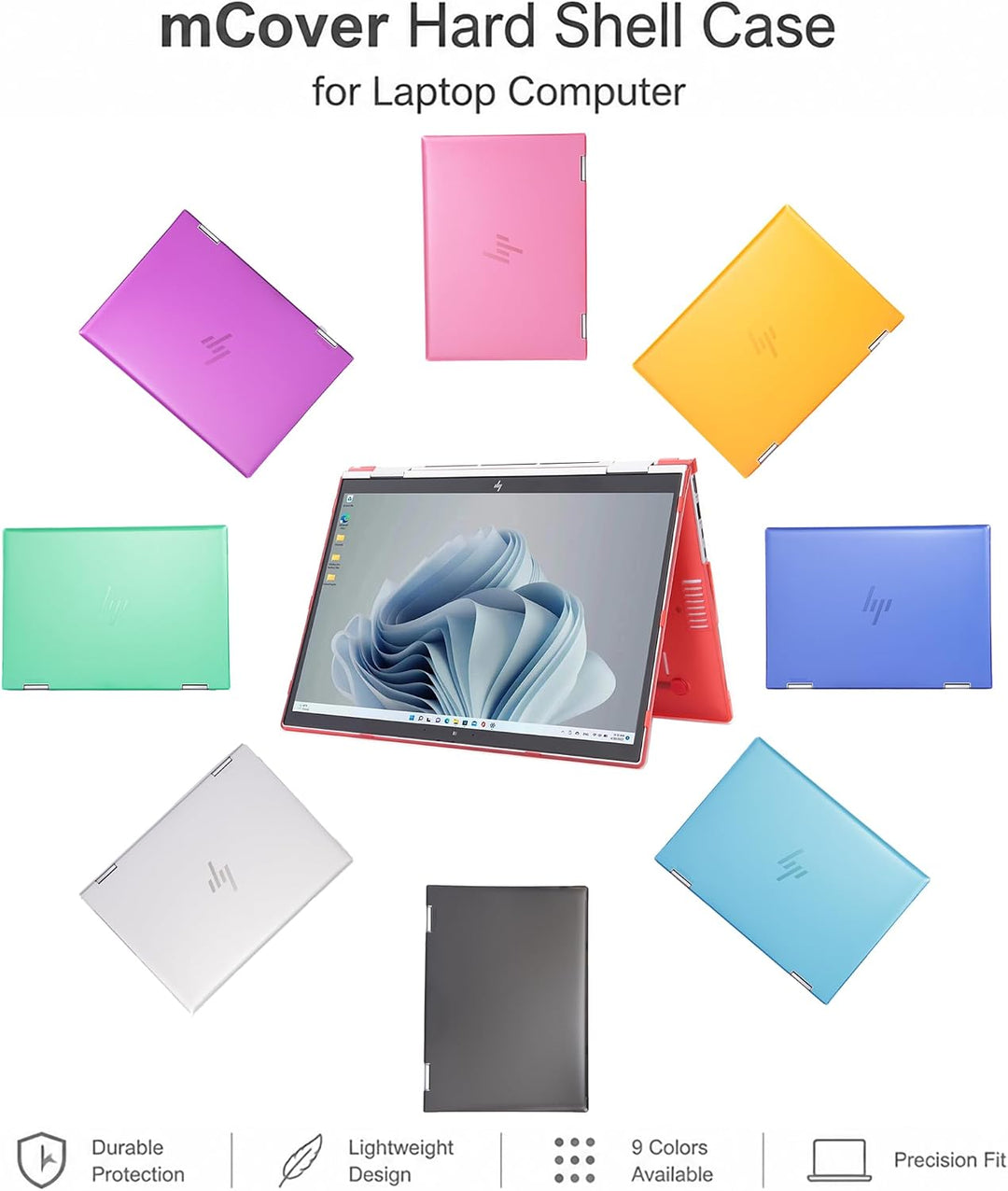 mCover Nur kompatibel mit HP EliteBook 830 | 835 G9 / G10 und Elite x360 830 G9 / G10 2-in-1 Windows