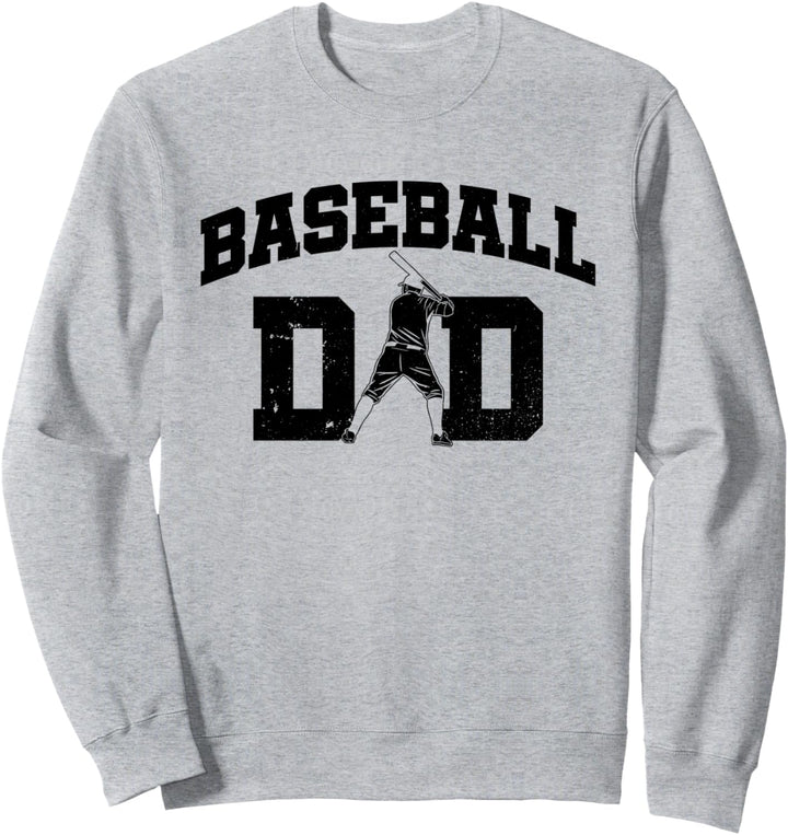 Baseball Dad Väter Tag Männer Baseball-Spieler Sweatshirt