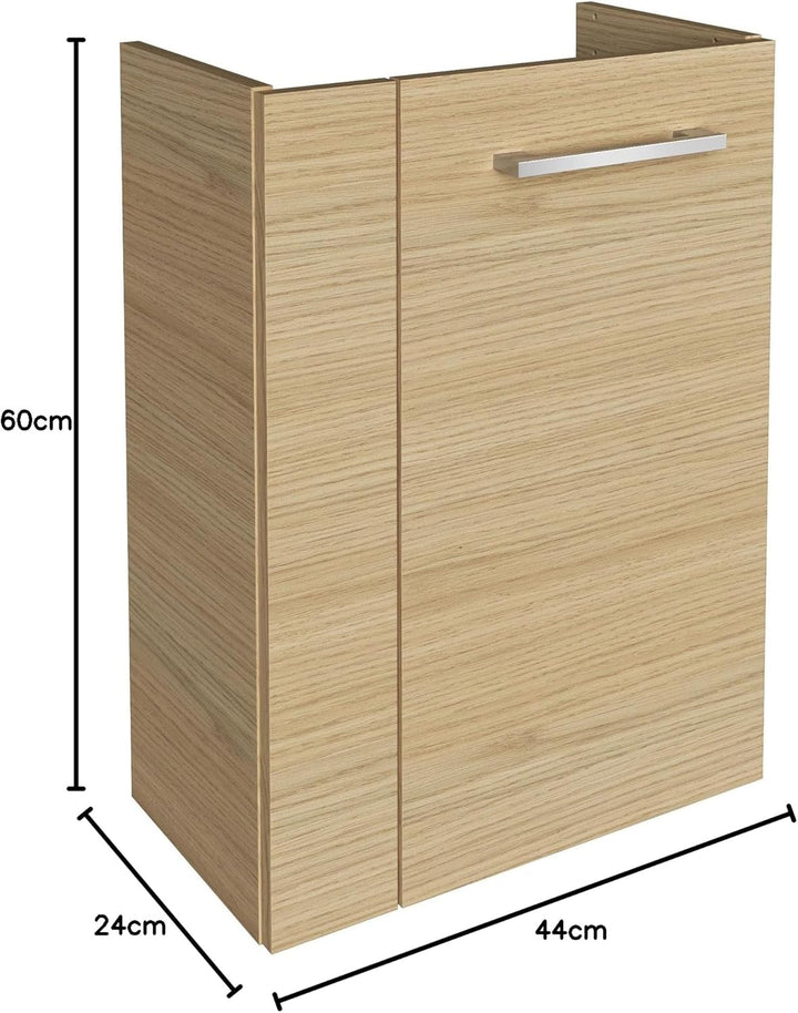 FACKELMANN SBC Mini Waschtischunterschrank 45 Sandeiche | Art.Nr: 84661