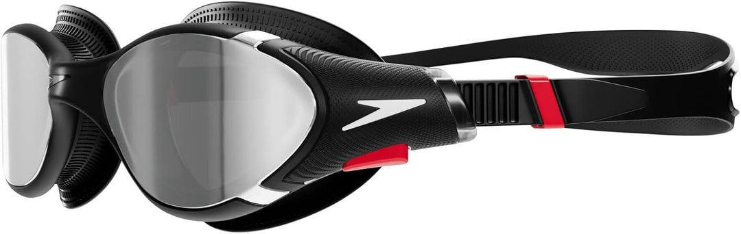 Speedo Unisex Biofuse 2.0 Swimming Goggles Goggles (pack of 1) Einheitsgrösse Black/Chrome, Einheits