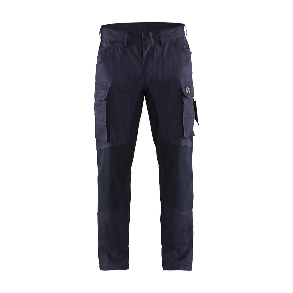 Blaklader 148615128900 Flammschutz Inhärente Arbeitshose mit Stretch D104 Marineblau, D104 Marinebla