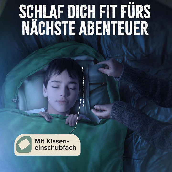 Innovativer Sommerschlafsack kleines Packmass & Ultraleicht [ab 750g] | Schlafsack Ultraleicht in Gr