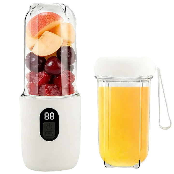 Foreverup Tragbarer Mixer, Smoothie Maker to Go für Smoothies und Shakes, Mini Standmixer Mit 16 Kli