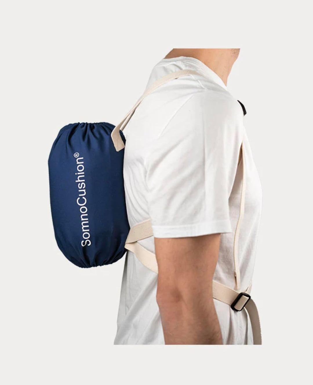Schnarchrucksack SomnoCushion - effektiver Schnarchstopper - (SomniShop