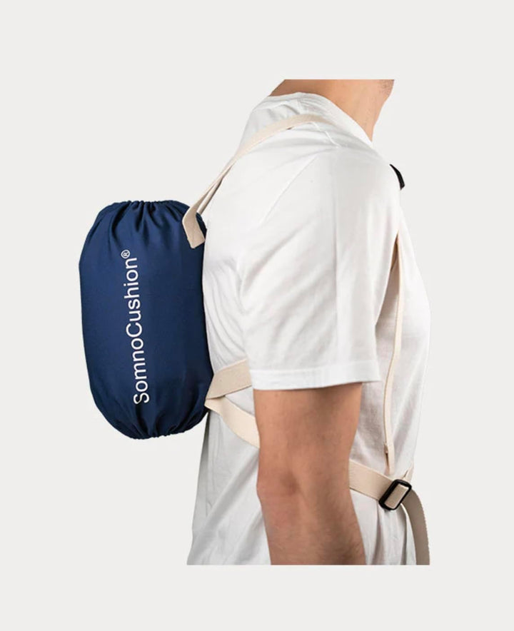 Schnarchrucksack SomnoCushion - effektiver Schnarchstopper - (SomniShop