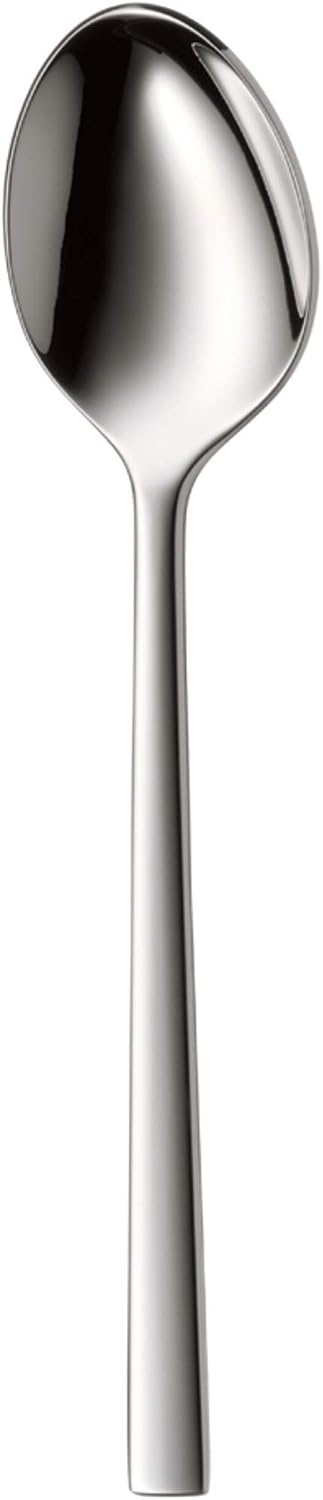 WMF Sonic Edelstahl Besteck Set 6 Personen, 30 teilig &amp; Sonic Kaffeelöffel, Teelöffel 13,4 cm, Croma