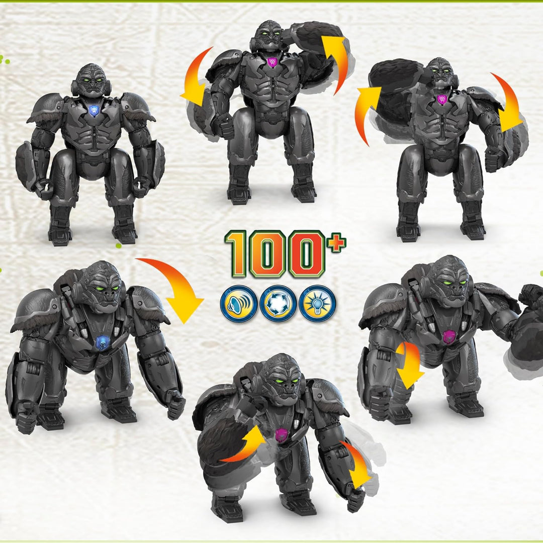 Transformers: Aufstieg der Bestien Command & Convert Optimus Primal, 31,5 cm grosses elektronisches