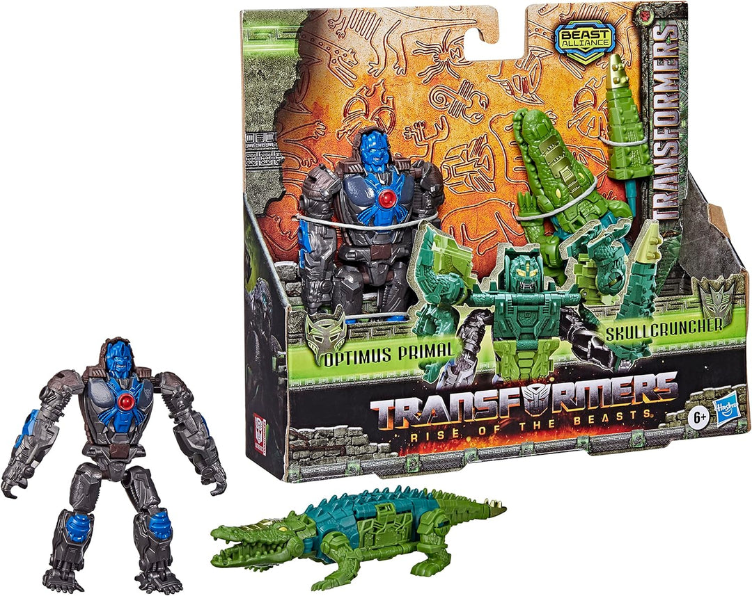 Transformers: Aufstieg der Bestien, Beast Alliance, Beast Combiner 2er-Pack Optimus Primal Spielzeug