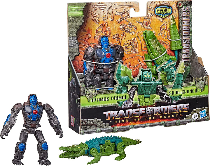Transformers: Aufstieg der Bestien, Beast Alliance, Beast Combiner 2er-Pack Optimus Primal Spielzeug