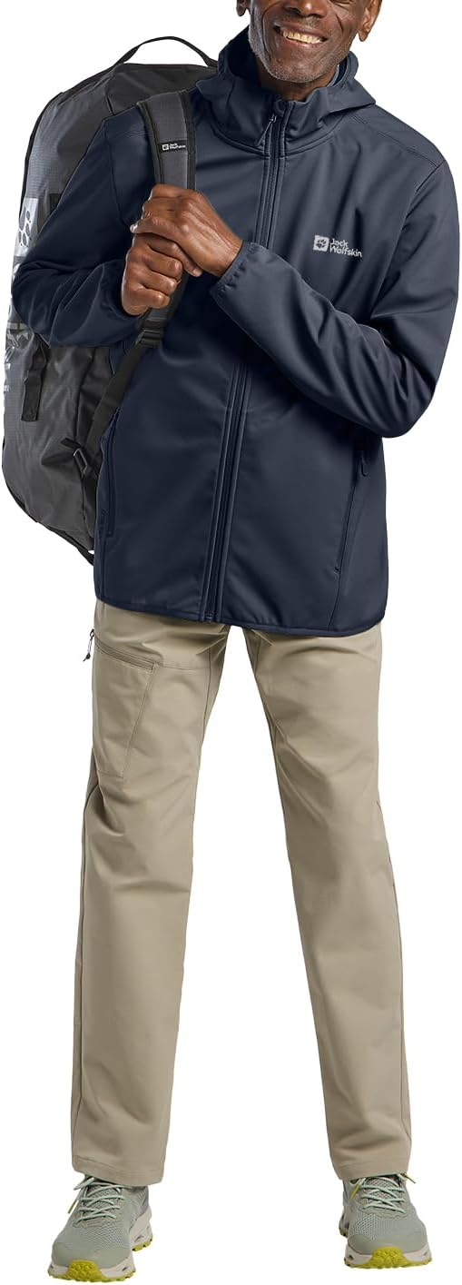 Jack Wolfskin Herren Bornberg Hoody M Softshelljacke 3XL night blue, 3XL night blue