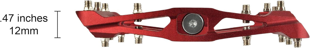 Xpedo 2184020903 Pedal, rot, 20 x 10 x 4cm