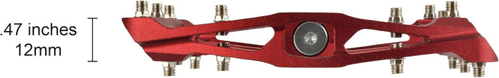 Xpedo 2184020903 Pedal, rot, 20 x 10 x 4cm