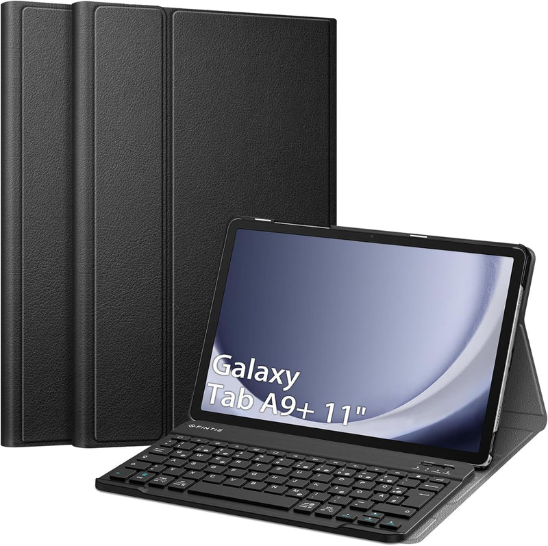 Fintie Tastatur Hülle für Samsung Galaxy Tab A9 Plus 11 Zoll 2023 Tablet SM-X210/X216/X218, Keyboard