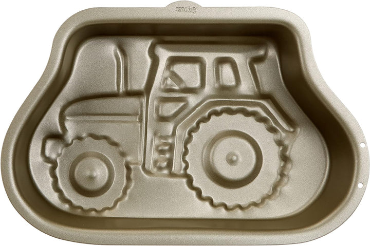 Städter 571044 Backform Schorsch der Traktor Antihaft, 30 cm 29, 5 x 18 x 6 cm Grau, 29, 5 x 18 x 6