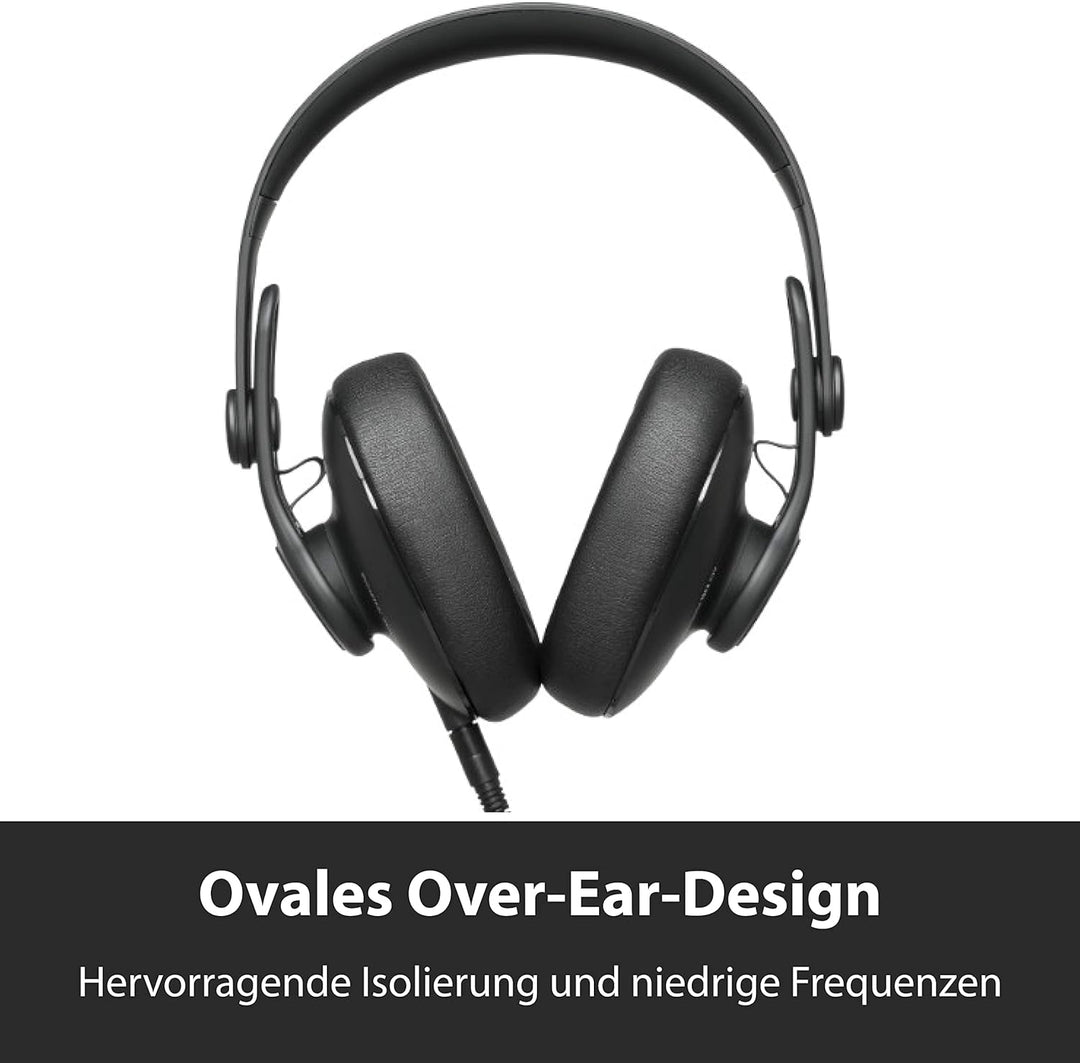 AKG K361 Studio Over Ear Kopfhoerer Over Ear Faltbar Schwarz