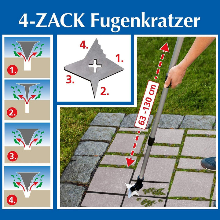 SELVA 4-Zack-Fugenkratzer