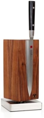 Blockwerk"Monolith" Magnet Messerblock Nussbaum