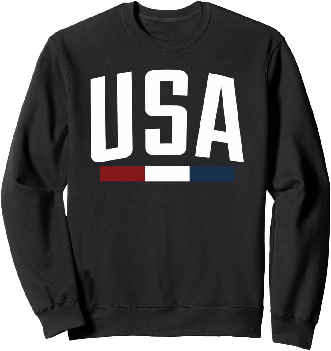 Trendy USA Bold Letters Sweatshirt