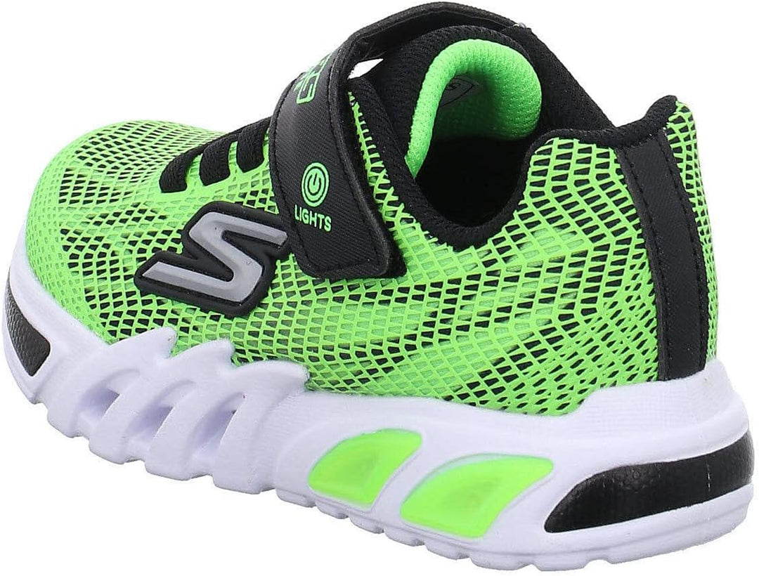 Skechers Jungen 403900l Rybk Sneaker 31 EU Lime Synthetic Black Trim, 31 EU Lime Synthetic Black Tri