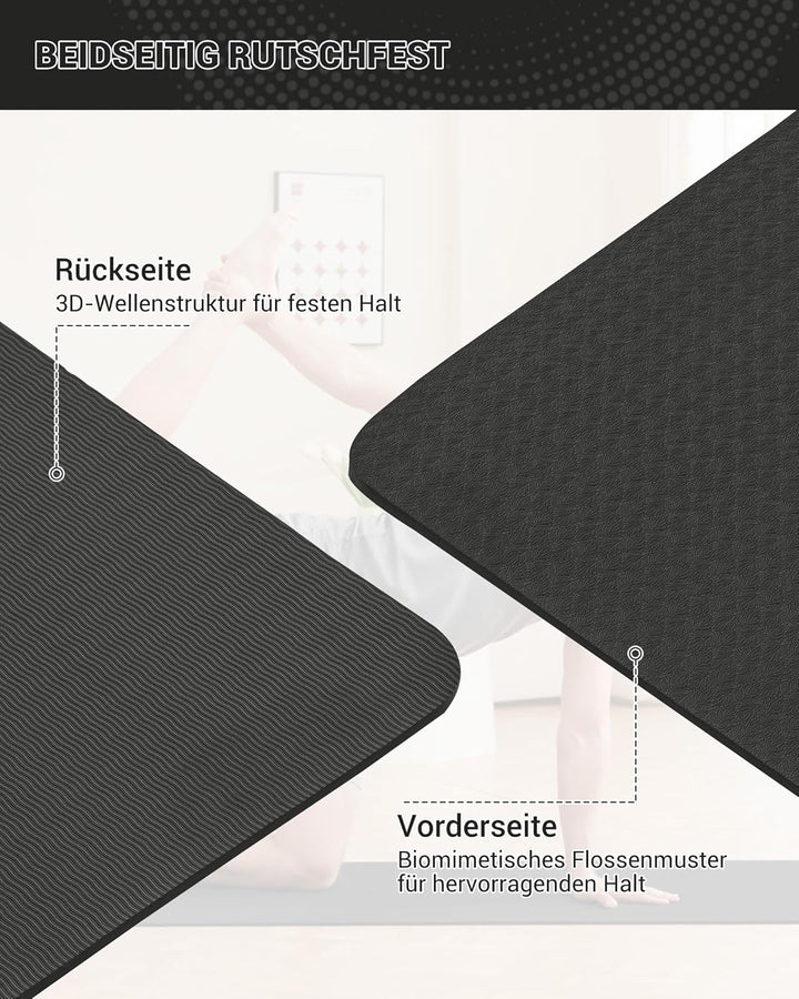 Good Nite Gymnastikmatte Yogamatte Fitnessmatte Rutschfest Trainingsmatte Sport Turn Matten Pilates