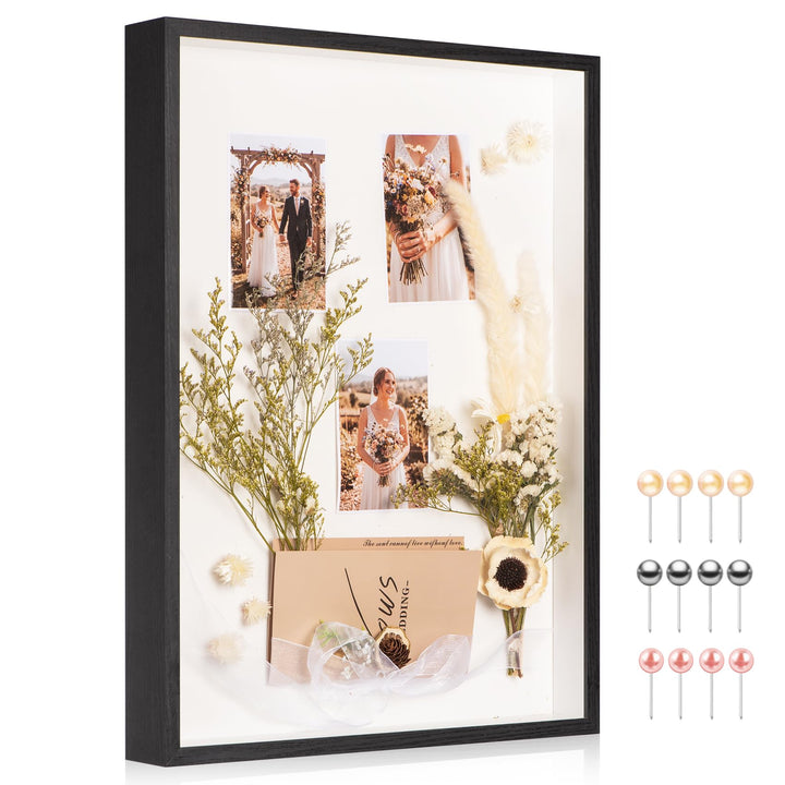 Tiefer Bilderrahmen Zum Befüllen 40x60cm Mit Weichem Leinenfutter–verstärkte Acrylplatte,bilderrahme